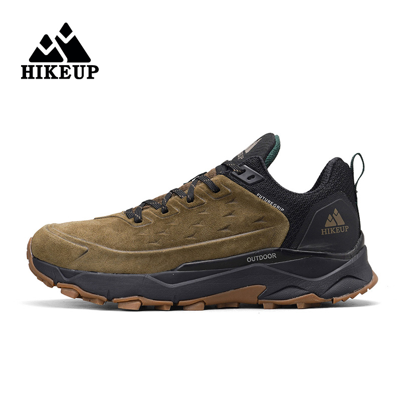 Outdoor Adventure Shoes - HIKEUP Rubber Outsole Cushioned Shoes for