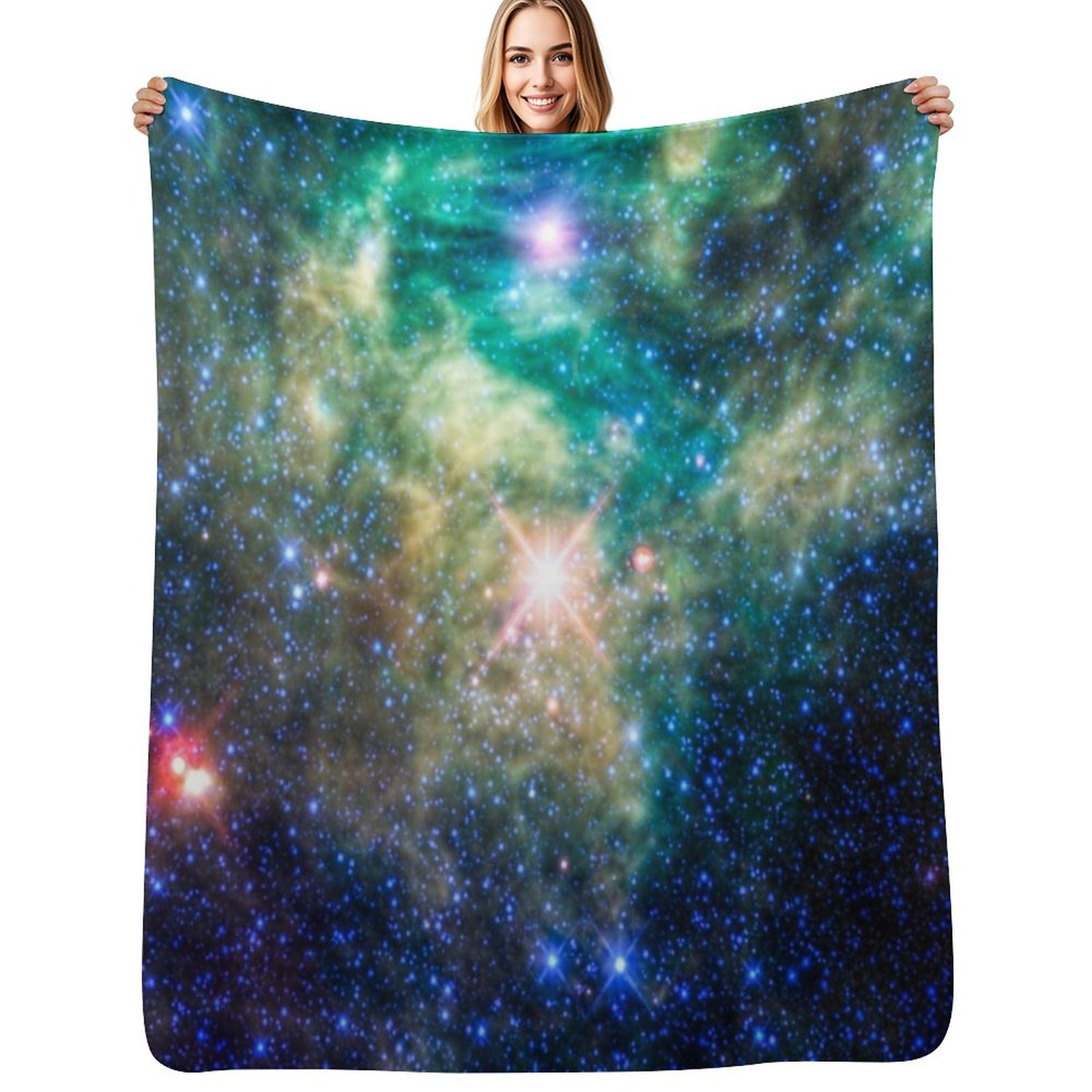 Space Blanket Heavy - Space 24 Throw Blanket Furrys heavy