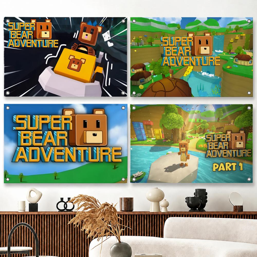 Game Super Bear Adventure Flag - Outdoor Adventure Club 评论和价格