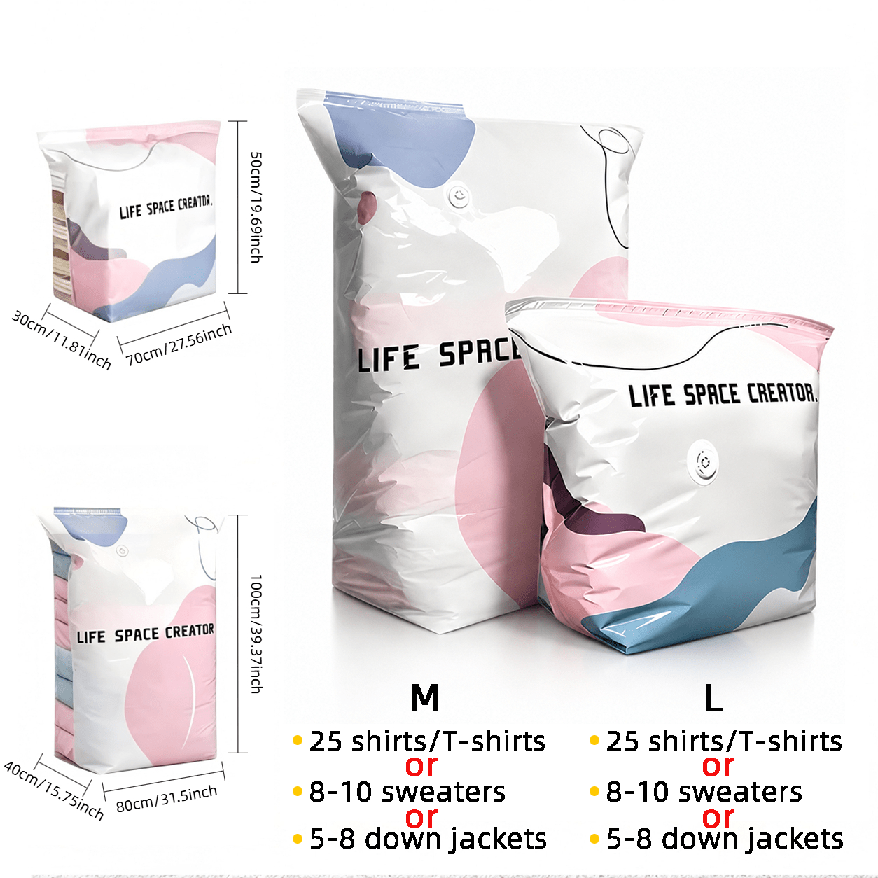 6-Pack Heavy-Duty No-Pump Vacu - Space Blanket Heavy 评论和价格
