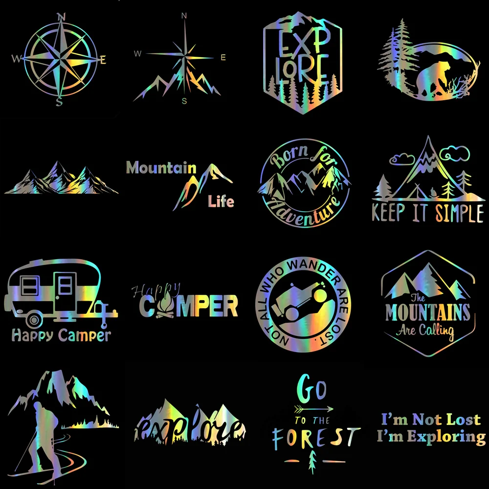 Car Stickers Adventure Outdoor - Outdoor Adventure Series 评论和价格